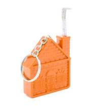 Брелок-рулетка Home, 1 метр, оранжевый