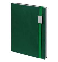 Ежедневник Vivian Metal, недатированный, зеленый