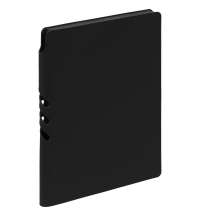 Ежедневник Flexpen Shall, недатированный, черный