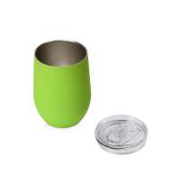 Вакуумная термокружка «Sense Gum», непротекаемая крышка, soft-touch