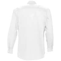 Рубашка мужская с длинным рукавом BOSTON, белая