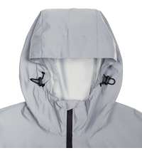 Парка Manifest из светоотражающей ткани, серая