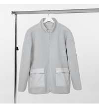 Куртка унисекс Oblako, светло-серая