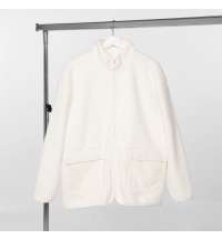 Куртка унисекс Oblako, молочно-белая