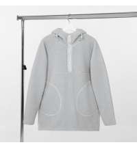 Анорак унисекс Oblako, светло-серый