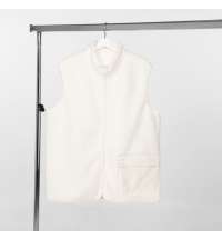 Жилет унисекс Oblako, молочно-белый