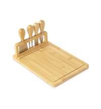 Набор для сыра из бамбука со съемной подставкой «Camembert»