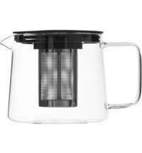 Стеклянный заварочный чайник с фильтром «Pu-erh»