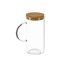 Стеклянный кувшин с крышкой из пробки «Fiz»
