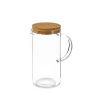 Стеклянный кувшин с крышкой из пробки «Fiz»