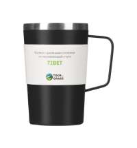 Стальная кружка с двойными стенками и порошковым покрытием &laquo;Tibet&raquo;