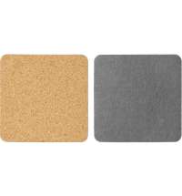 Набор костеров из пробки с фетром &laquo;Grit&raquo;