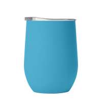 Вакуумная термокружка «Sense Gum», непротекаемая крышка, soft-touch