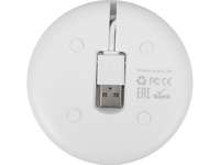 Беспроводное зарядное устройство «Disc» со встроенным кабелем 2 в 1