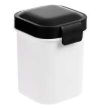 Ланчбокс для снеков Lunch Crunch, белый с черным