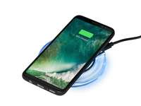 Беспроводное зарядное устройство  «Pod» со светодиодной подсветкой