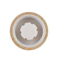 Стеклянная бутылка для воды в силиконовом чехле «Refine»