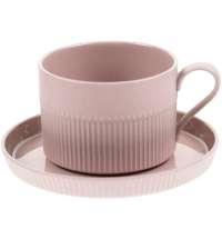 Чайная пара Pastello Moderno, розовая