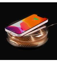 Станция для беспроводной зарядки с подсветкой apexPoint, черная