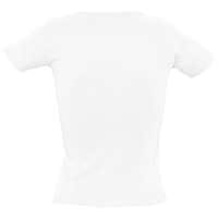 Футболка женская с круглым вырезом LADY 220 белая