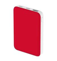 Внешний аккумулятор Fluffy, 5000 Mah, красный