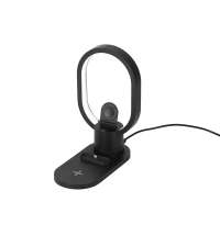 Беспроводная зарядная станция 4-в-1 «Portal» c лампой, 15 Вт