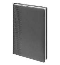 Ежедневник Waltz, недатированный, серый