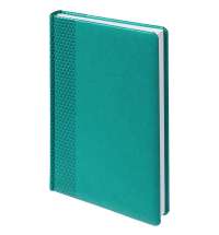 Ежедневник Waltz, недатированный, бирюзовый