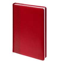 Ежедневник Waltz, недатированный, красный