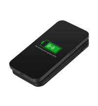 Внешний беспроводной аккумулятор с подсветкой лого «Astro», soft-touch, 10000 mAh