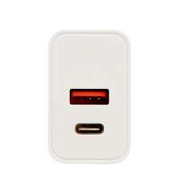 Сетевое зарядное устройство c выходами USB-A и USB-C и быстрой зарядкой QC/PD «Recharger Pro», 30 Вт