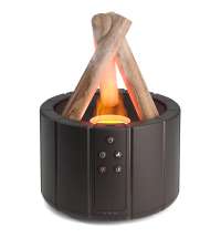 Светодиодный USB увлажнитель-аромадиффузор Bonfire, чёрный