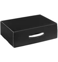 Коробка Matter Light, черная, с белой ручкой