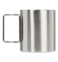 Стальная кружка со складными ручками «Kamchatka»