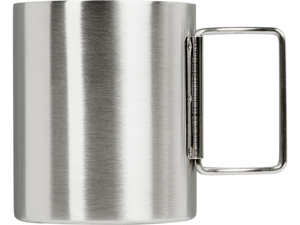 Стальная кружка со складными ручками &laquo;Kamchatka&raquo;