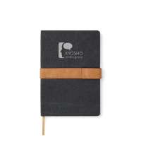 Блокнот VINGA Bosler из переработанного канваса RCS, 80 г/м&sup2;