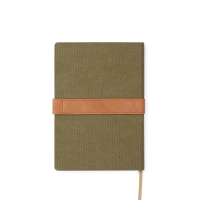 Блокнот VINGA Bosler из переработанного канваса RCS, 80 г/м²