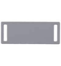 Шильдик металлический Kova, серый