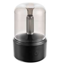 Увлажнитель-ароматизатор с подсветкой mistFlicker, черный