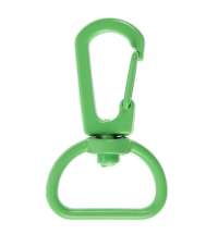 Застежка-карабин Snap Hook, M, зеленый неон