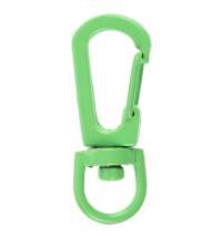 Застежка-карабин Snap Hook, S, зеленый неон