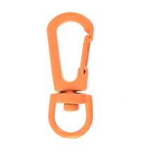 Застежка-карабин Snap Hook, S, оранжевый неон