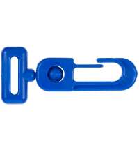 Застежка-карабин Сarabine, S, синий