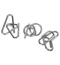 Набор из 3 металлических головоломок в мешочках «Enigma»