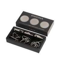 Набор из 3 металлических головоломок в мешочках &laquo;Enigma&raquo;