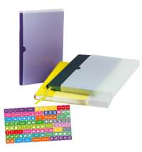 Ежедневник Alpha недатированный, бирюзовый/серый