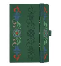 Ежедневник Alpha недатированный, зеленый/оливковый