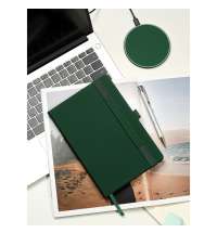 Ежедневник Alpha недатированный, зеленый/оливковый