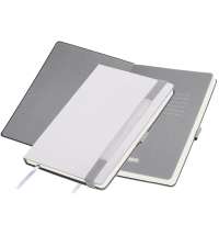 Ежедневник Alpha недатированный, серебро/серый