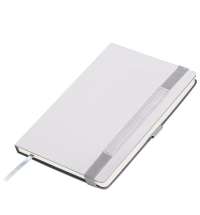 Ежедневник Alpha недатированный, серебро/серый